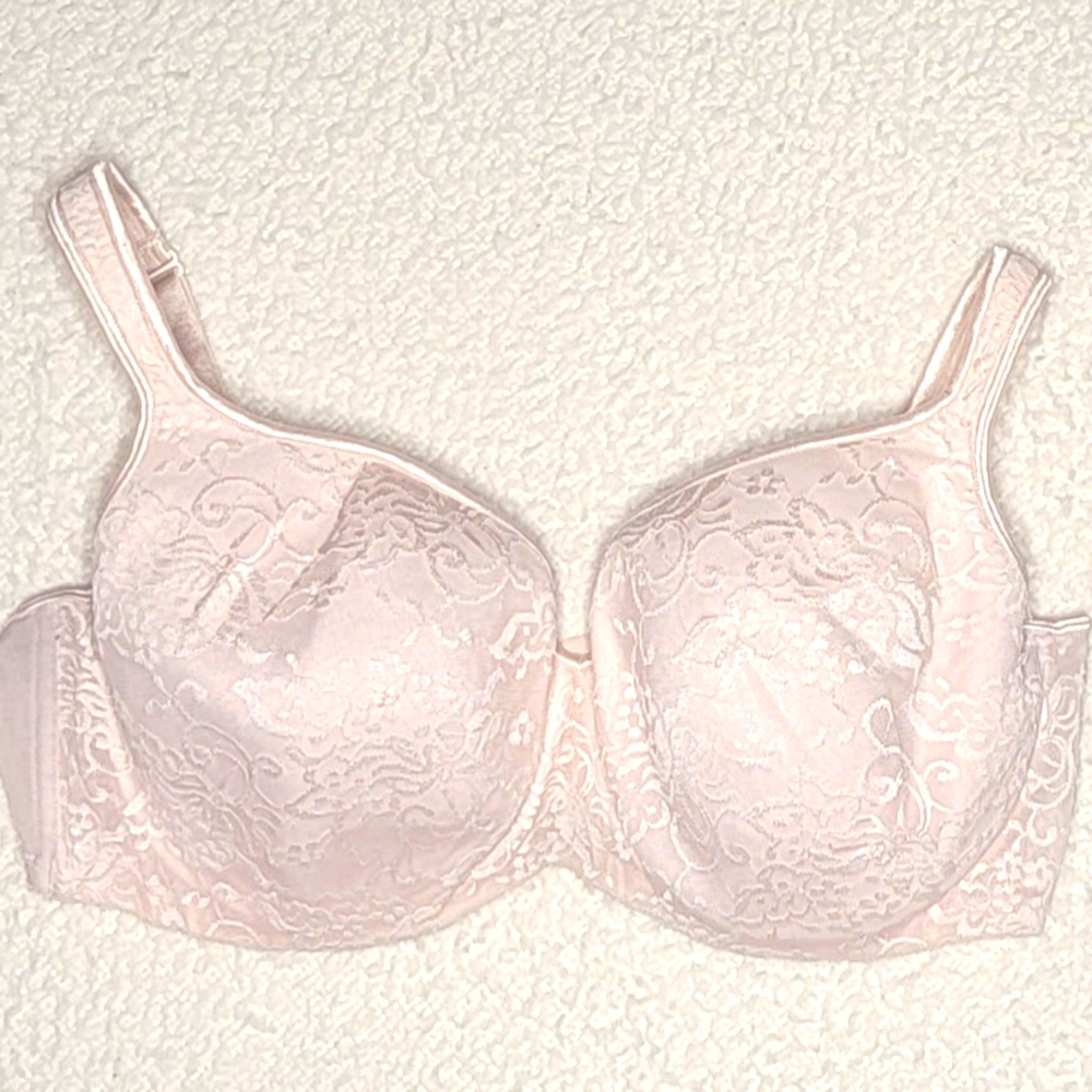 Cacique Bra Light Pink Padded, Underwire